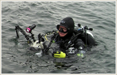 Surfacing after a dive